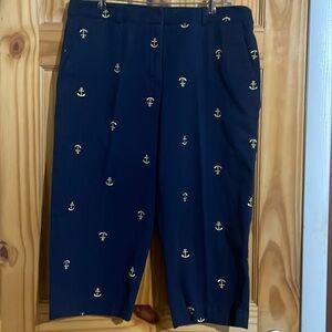 Briggs New York size 14 P capri pants